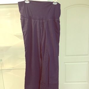 Old Navy Linen Maternity Pants